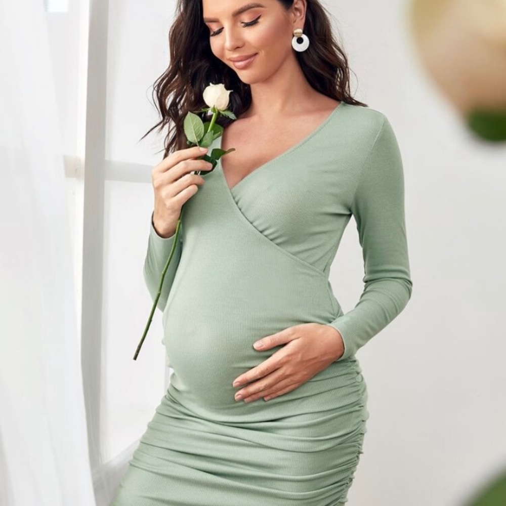 Fitted Maternity Dress